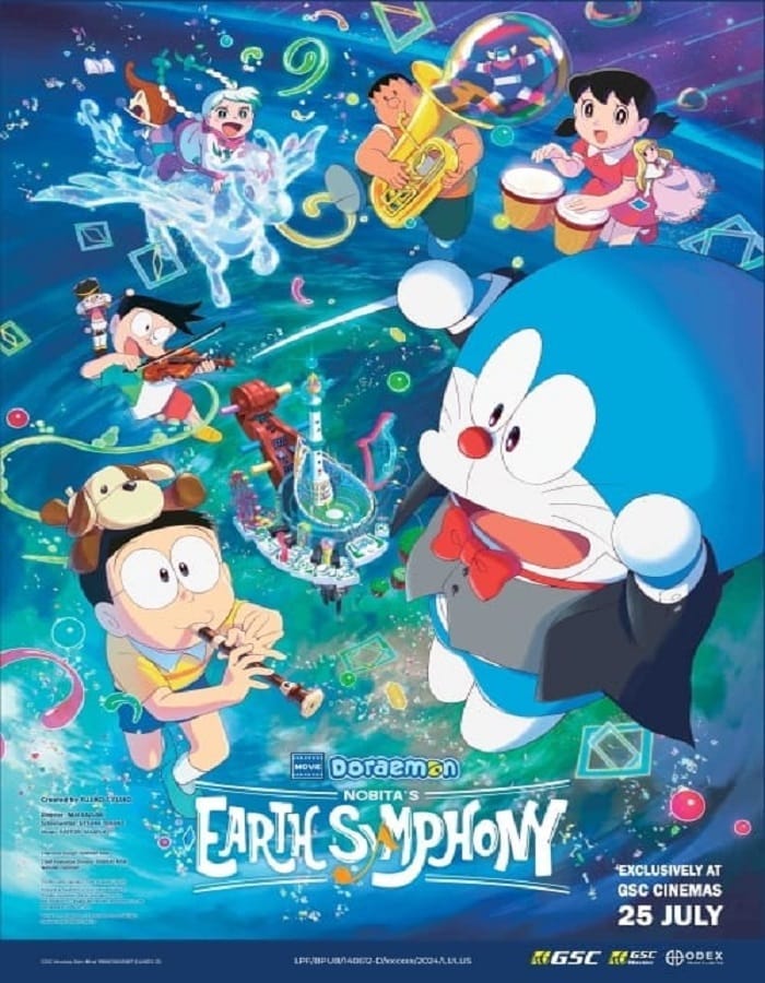 Doraemon the Movie Nobita s Earth Symphony (2024) โดราเอมอน เดอะ มูฟวี่ โลกแห่งซิมโฟนี่ของโนบิตะ